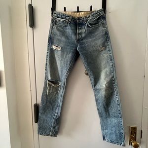 Rag & Bone Ripped Denim